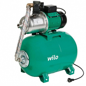 Wilo HMP 604 EM - насосная станция с напорным баком 50 л
