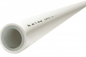 Труба полипропиленовая Kalde, армированная алюминиевой фольгой PN 25, Ø  50 мм. (зачистка не требуется)