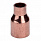 Купить Муфта переходная медная, раструбный соединительный элемент, соединение под пайку (Модель 95243) DN 42 x 28