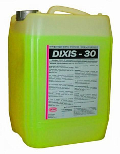 Теплоноситель (антифриз) DIXIS-30 (канистра 10 литров)