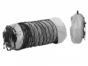 Купить Комплект: рукав гибкий из ПВХ (O400 мм, длина 6 м), сумка и фиксирующий ремень для теплогенераторов 02AC564